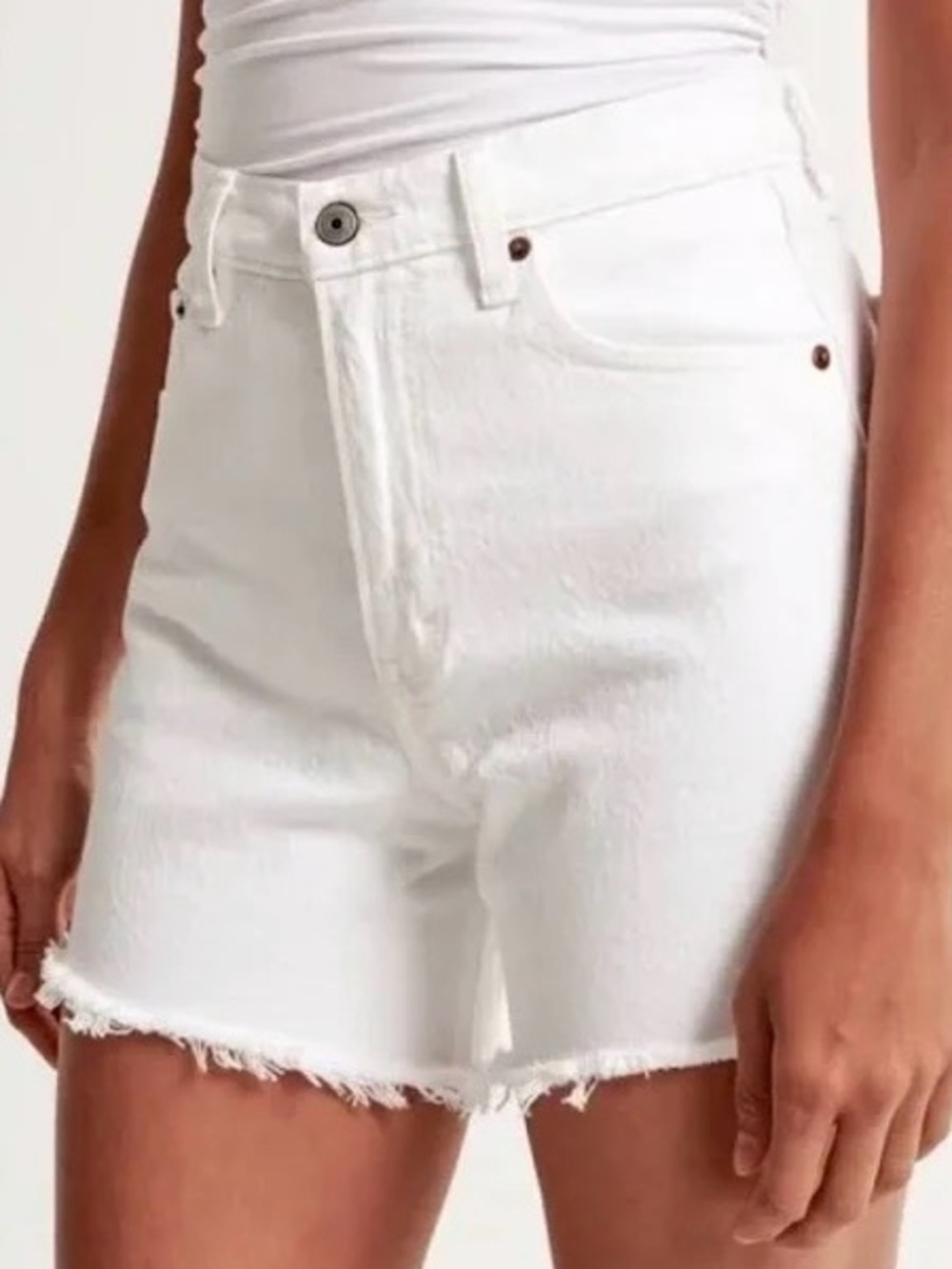 Curve Love High rise Dad Short Abercrombie & Fitch